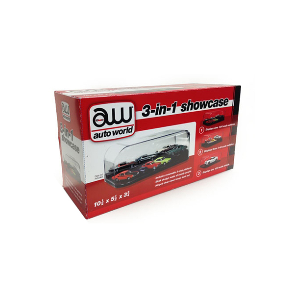 Auto World Display Case for 1:64, 1:43 & 1:24 Models
