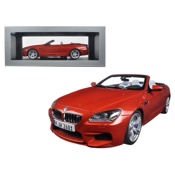 Paragon BMW M6 Convertible Sakhir Orange 1:18 Scale Diecast Model