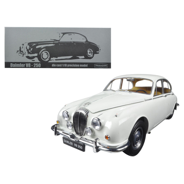 Paragon 1967 Daimler V8-250 English White 1:18 Diecast Model