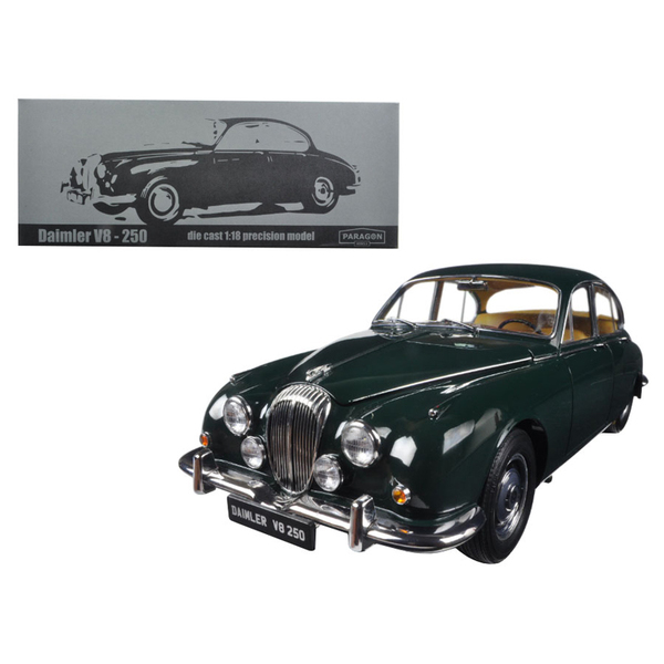 Paragon 1967 Daimler V8-250 British Racing Green 1:18 Scale
