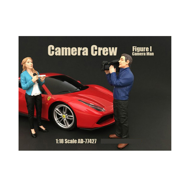 American Diorama 77427 Camera Man: 1/18 Scale Figure