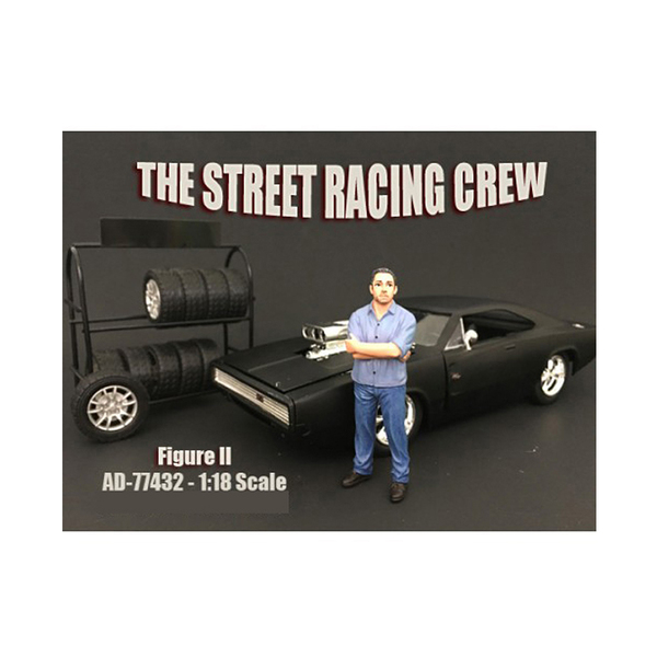 American Diorama 77432 Street Racing Crew II: 1:18 Mechanic