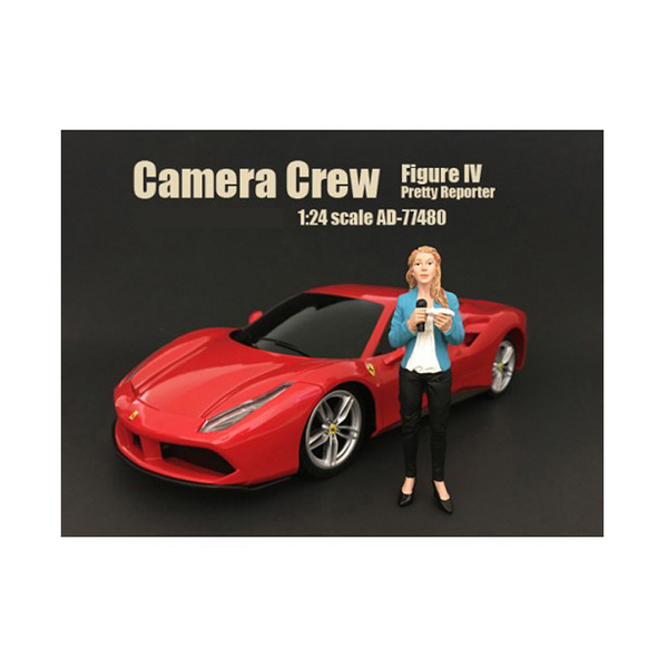 American Diorama Pretty Reporter Figure IV 1:24 Scale