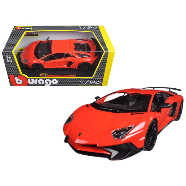 Bburago Lamborghini Aventador LP750-4 Red (7.25-inch)