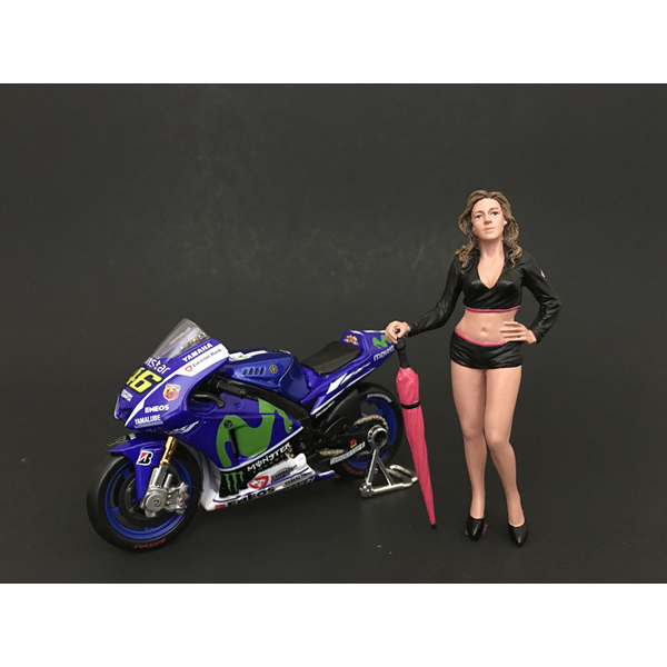 American Diorama Umbrella Girl II Figure 1:18 Scale 4 Inch