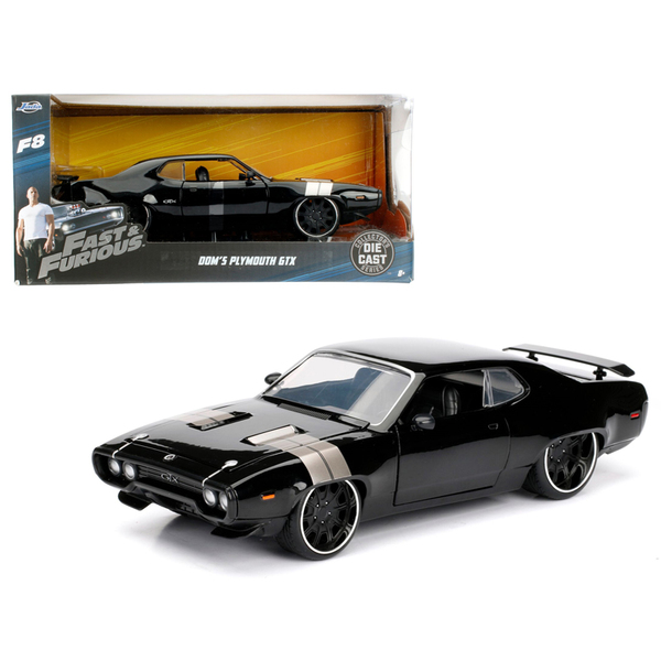 Jada Dom's Plymouth GTX Fast & Furious F8, 1/24 Scale, 98292