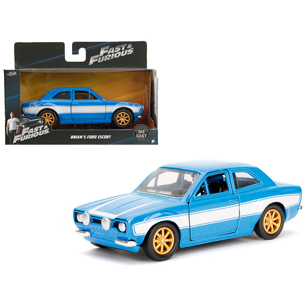 Jada Fast & Furious Brian's Ford Escort 1/32 Blue