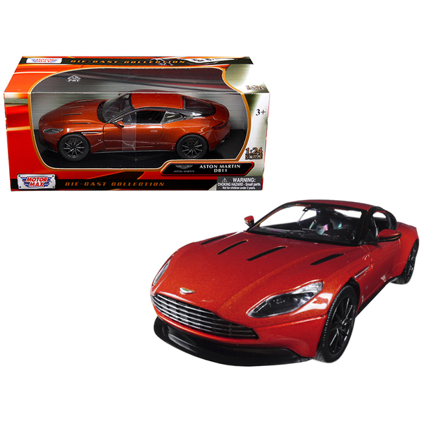 Motormax Aston Martin DB11 Copper Orange 1/24 Scale