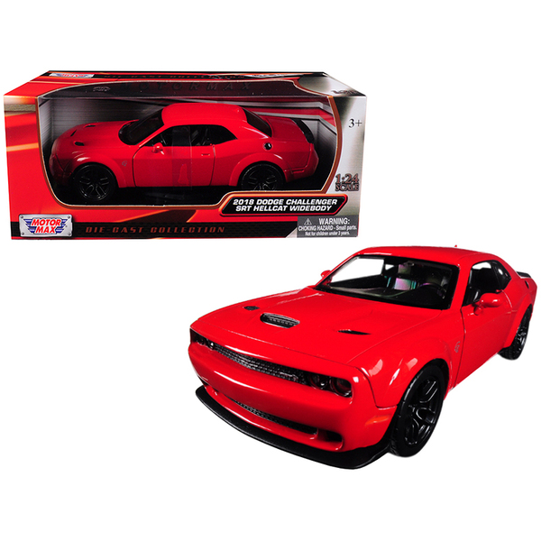 Motormax 1/24 Dodge Challenger SRT Hellcat Red