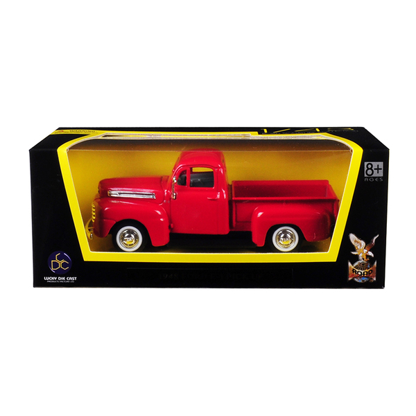 Road Signature 1948 Ford F-1 Pickup Truck 1/43 Scale - Red