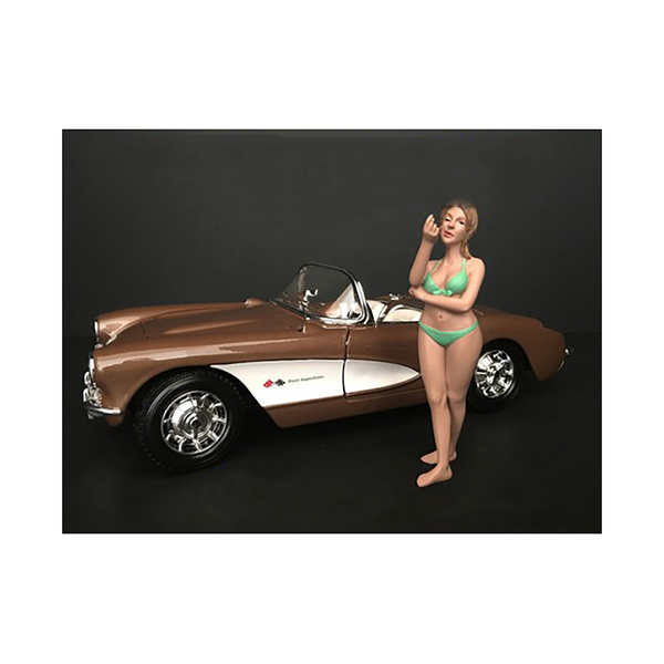 American Diorama August Bikini Girl 1/24 Scale Figurine