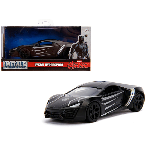 Jada Lykan Hypersport 1/32 Scale - "Black Panther" Matt Black