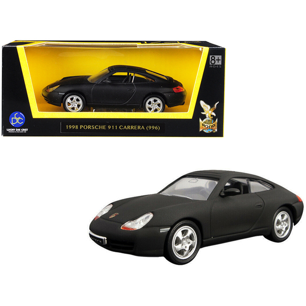 Road Signature Porsche 911 Carrera - Matt Black 1/43 Scale