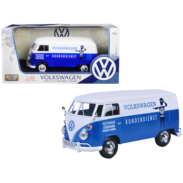 Motormax Volkswagen T1 Delivery Van, 1/24 Scale