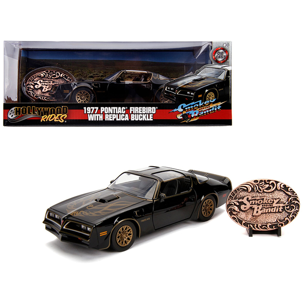 Jada 1977 Pontiac Firebird Trans Am 'Smokey & Bandit' Black 1/24