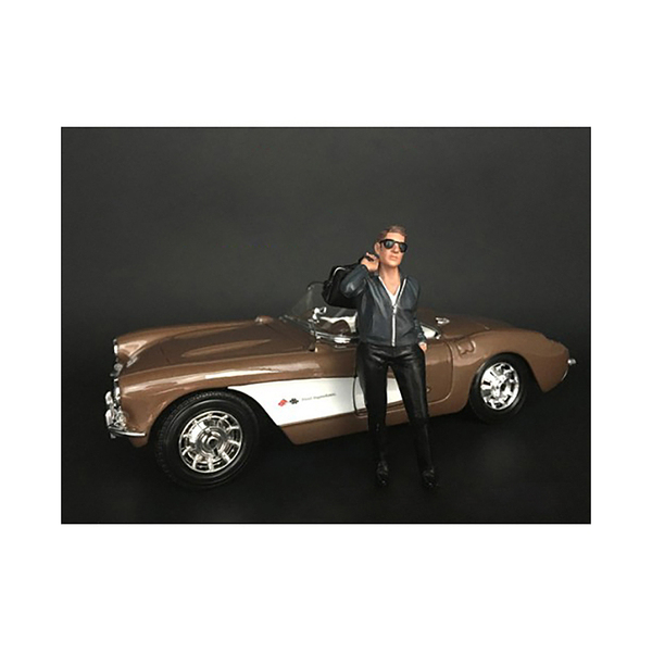 American Diorama Tom Bartender Figurine, 4-Inch 1/18 Scale