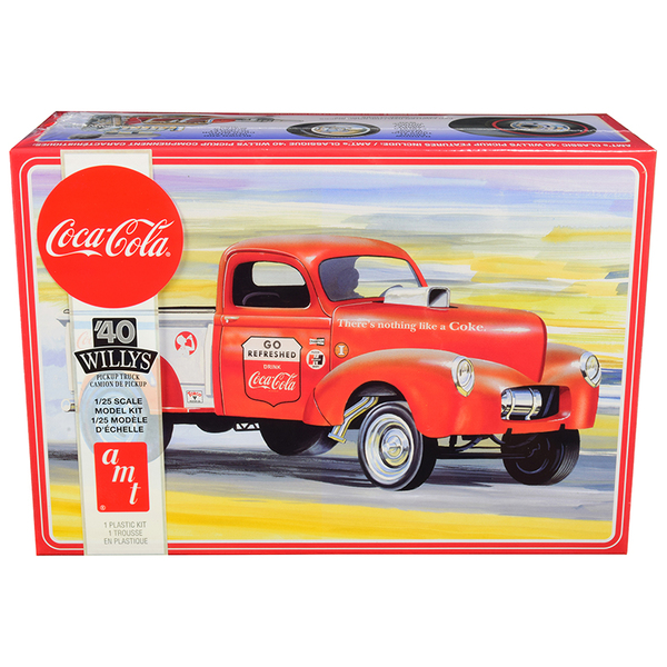 AMT 1940 Willys Gasser "Coca-Cola" 1/25 Scale Model Kit