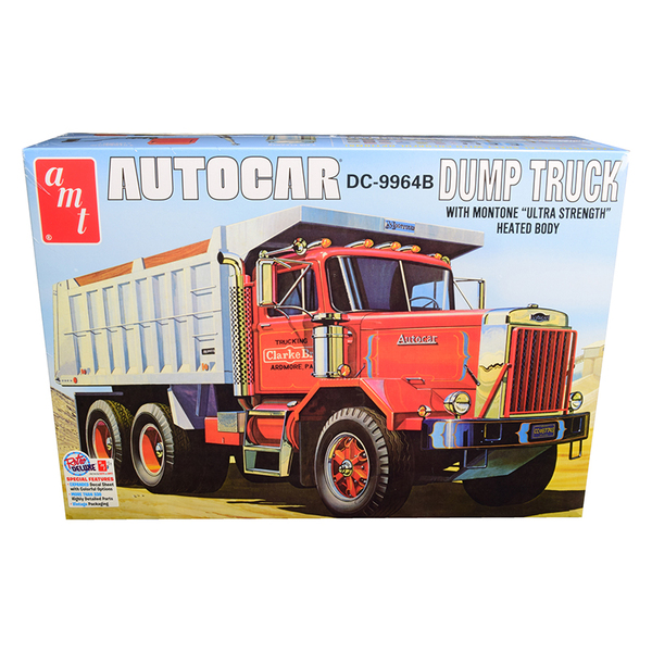 AMT Autocar DC-9964B Dump Truck 1/25 Scale Model Kit