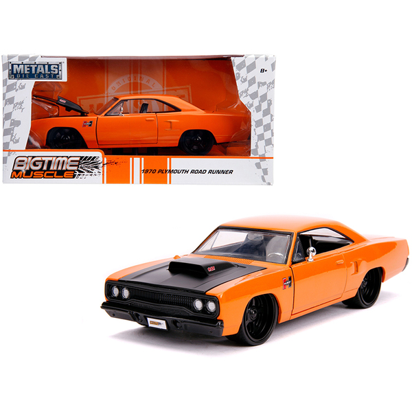 Jada 1970 Plymouth Road Runner "Bigtime Muscle" 1/24 Orange