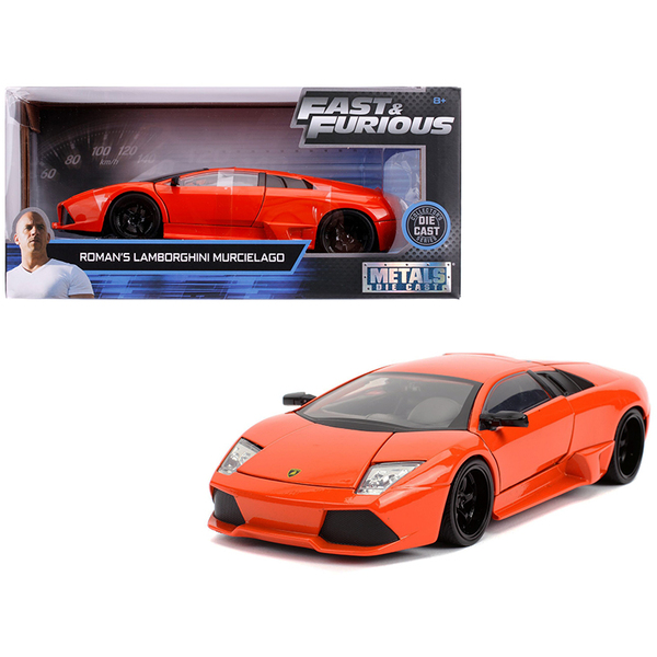 Jada Roman's Lamborghini Murcielago Orange 1/24 Diecast