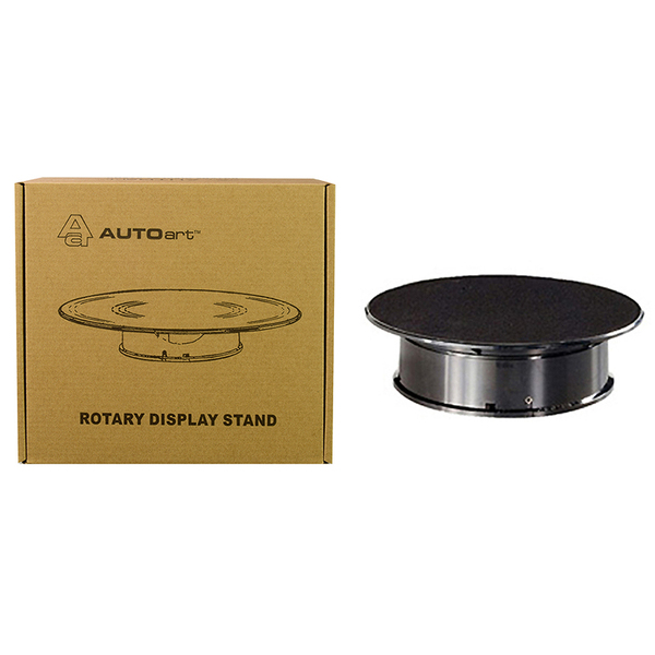 Autoart 8-Inch Rotary Display Turntable - Black Top