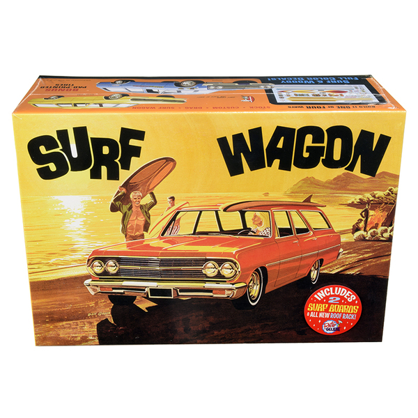 AMT 1965 Chevy Chevelle "Surf Wagon" 4-in-1 1/25 Model Kit