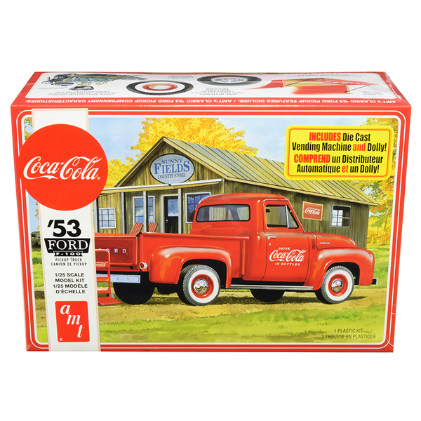 AMT 1953 Ford F-100 Coca-Cola Pickup 1/25 Scale Kit