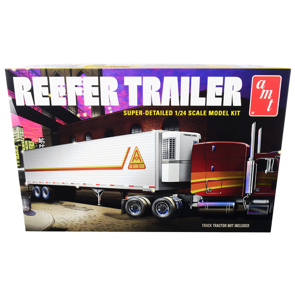 AMT Reefer Trailer 1/24 Scale Model Kit - Build Your Own Rig!