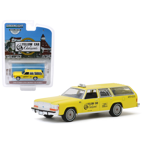 Greenlight 1988 Ford LTD Crown Victoria Taxi 1/64
