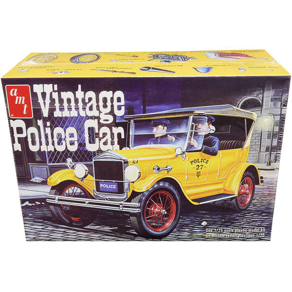 AMT 1/25 1927 Ford T Police Car Model Kit