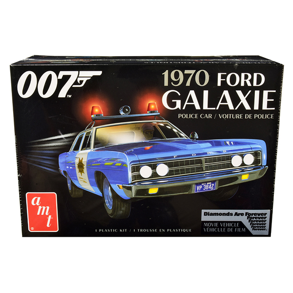 AMT 1970 Ford Galaxie Las Vegas Police Car Model Kit