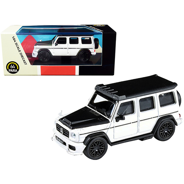 Paragon 1/64 Mercedes AMG G63 Liberty Walk White/Black