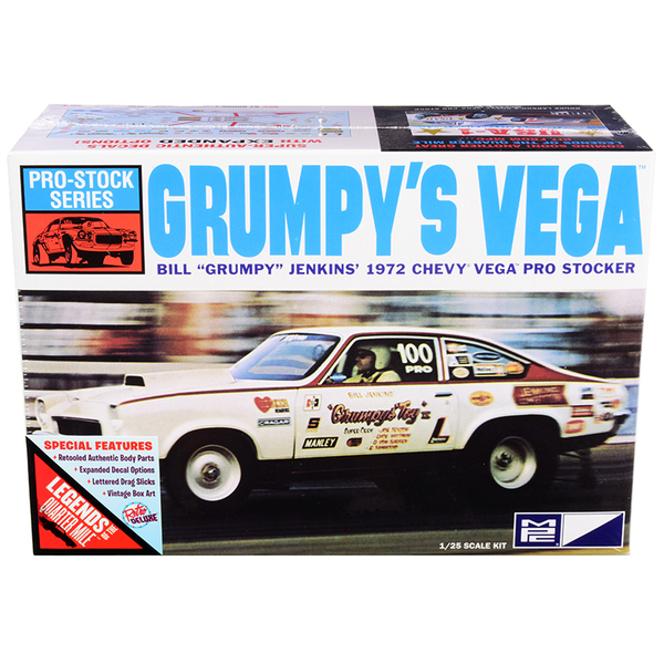 MPC 1972 Chevrolet Vega "Grumpy" Jenkins 1/25 Scale Model Kit