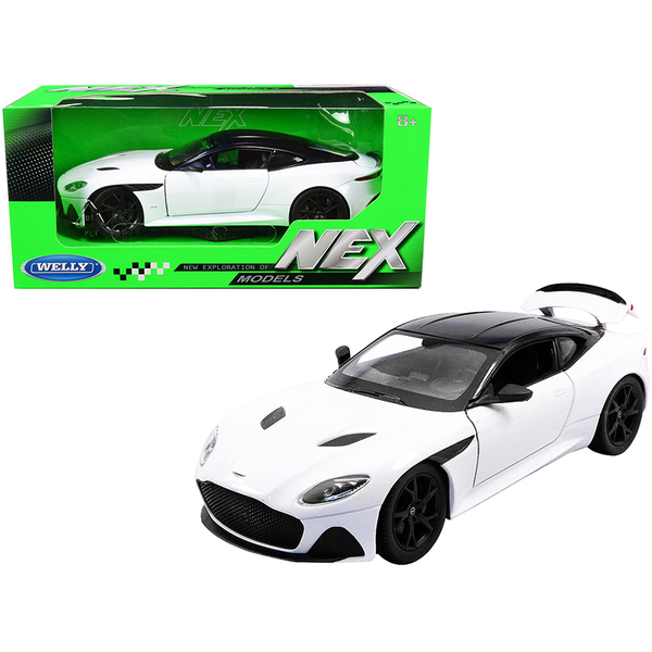 Welly Aston Martin DBS Superleggera White 1/24 Scale Model Car