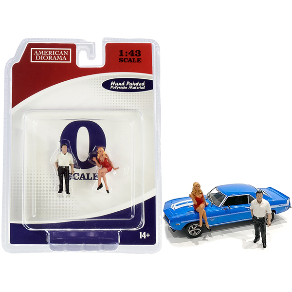 American Diorama '70s Style Two' Figurines Set II 1/43