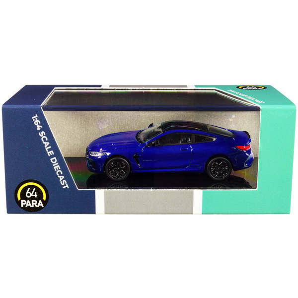 Paragon BMW M8 Coupe Marina Bay Blue 1/64 Diecast