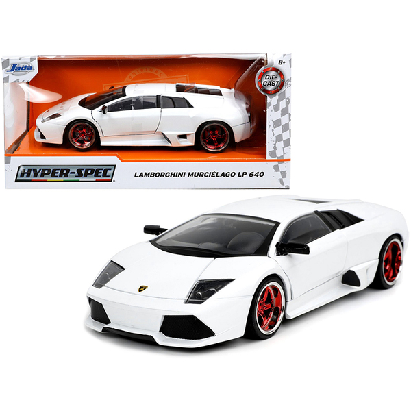 Jada Hyper-Spec Lamborghini Murcielago LP640 White 1/24