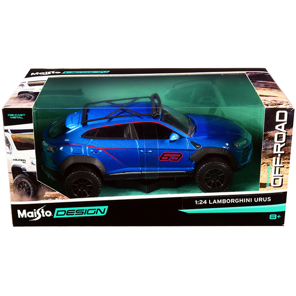 Maisto Blue Metallic Lamborghini Urus SUV 1/24