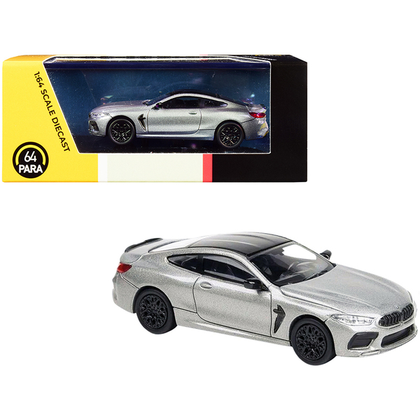 Paragon 1/64 BMW M8 Coupe Donington Gray/Black Top