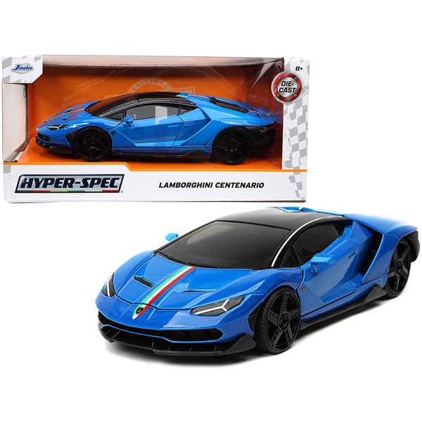 Jada Hyper-Spec Lamborghini Centenario Blue/Black 1/24 Diecast