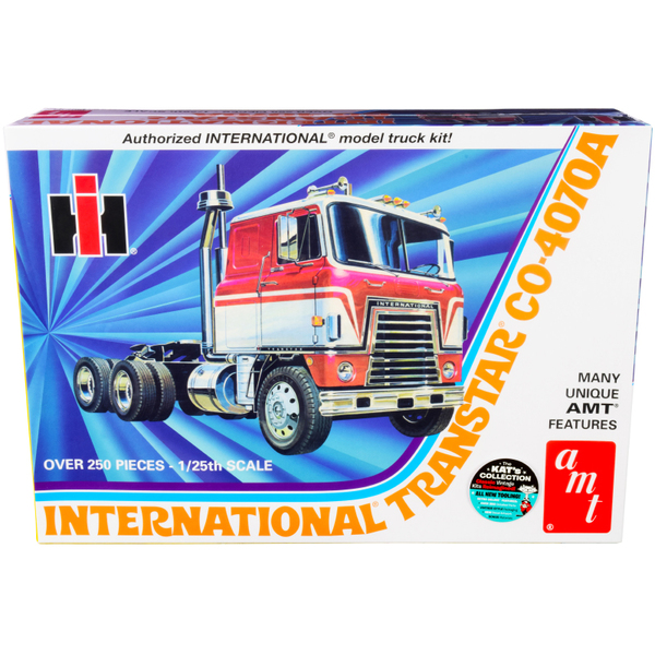 AMT International Transtar CO-4070A Truck Tractor 1/25 Scale Model Kit