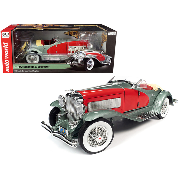 Autoworld '35 Duesenberg SSJ Speedster: Green Metallic