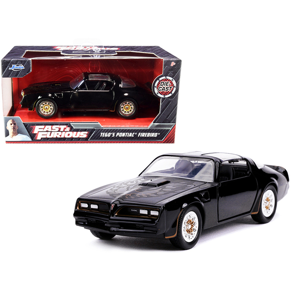 Jada 'Fast & Furious' Tego's Firebird: Black/Gold