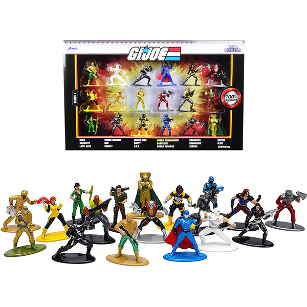 Jada G.I. Joe Nano Metalfigs Diecast 18-Piece Set