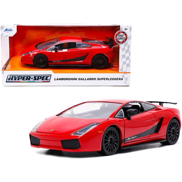 Jada Hyper-Spec Lamborghini Gallardo Red 1/24 Diecast