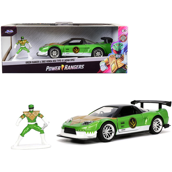 Jada 2002 Honda NSX Type-R & Green Ranger 1/32