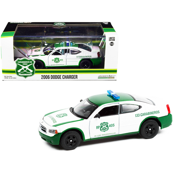 Greenlight 2006 Dodge Charger Police Car Chilean 1/43