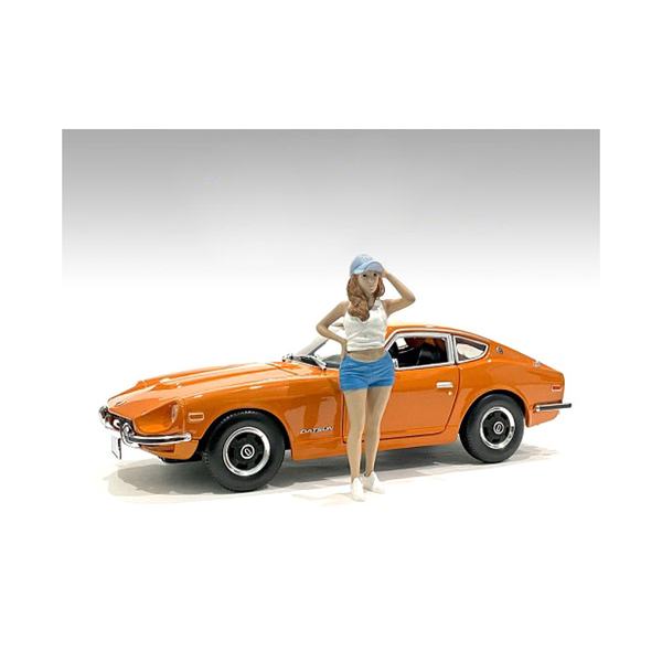 American Diorama Car Meet Figurine III, 4-Inch