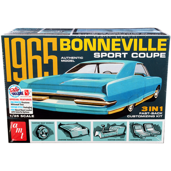 AMT 1965 Pontiac Bonneville Sport Coupe 3-in-1 Model Kit