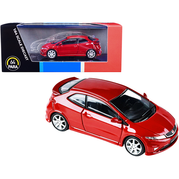 Paragon Honda Civic Type R FN2 Euro Milano Red 1/64 Diecast